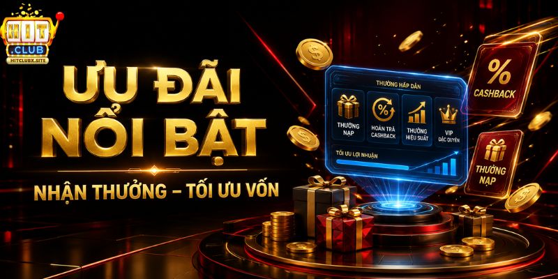 Khuyến Mãi HITCLUB Khuyến mãi HITCLUB nổi bật trong năm 2026