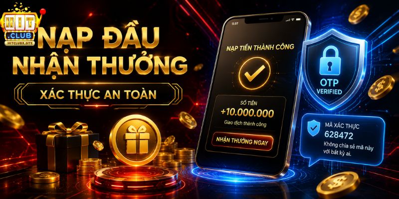 Khuyến Mãi HITCLUB Ưu đãi khủng khi nạp đầu